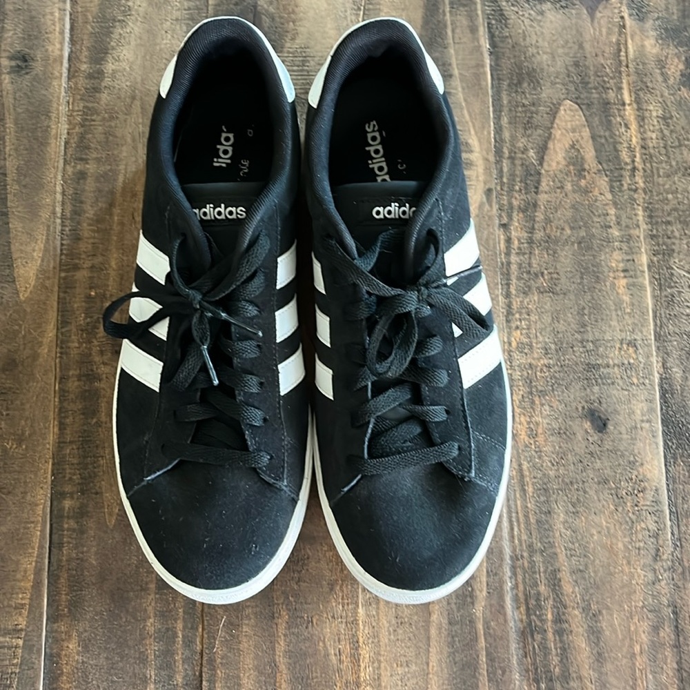 adidas Black and White Sneakers